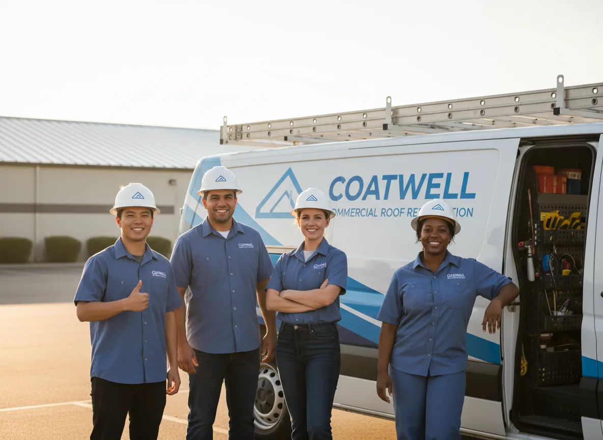 Commercial roof coating company in Alton, VA